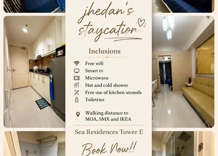 Jhedan Staycation - Sea Residences Tower E *
